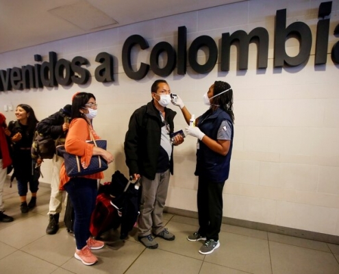 Biosegurity protocols in colombia international airport following coronavirus covid 19